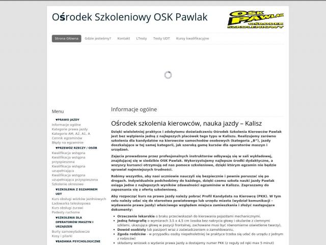 Zobacz OSK Pawlak