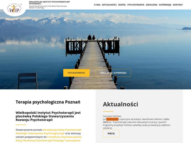 Zobacz WIELKOPOLSKI INSTYTUT PSYCHOTERAPII WIP