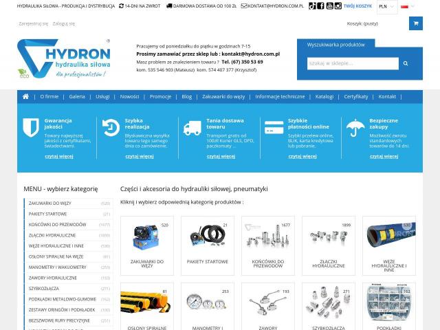 Zobacz HYDRON hydraulika siłowa Mariusz Sząszor