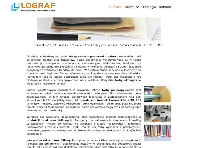 Zobacz LOGRAF - Profesjonalne opakowania z folii