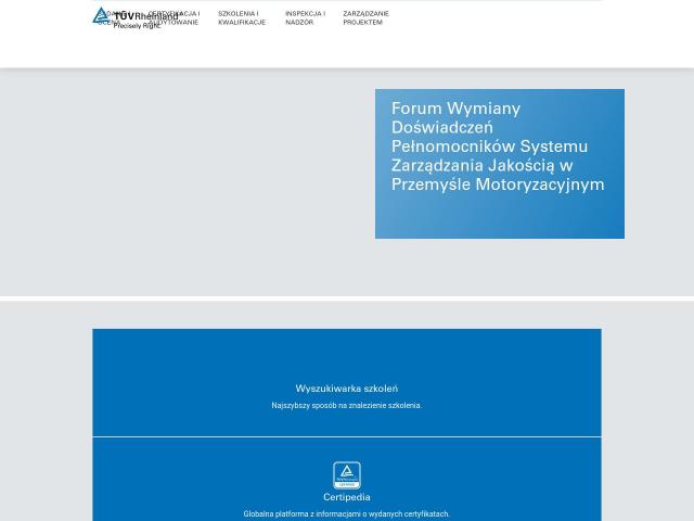 Zobacz TÜV Rheinland Polska Sp. z o. o.
